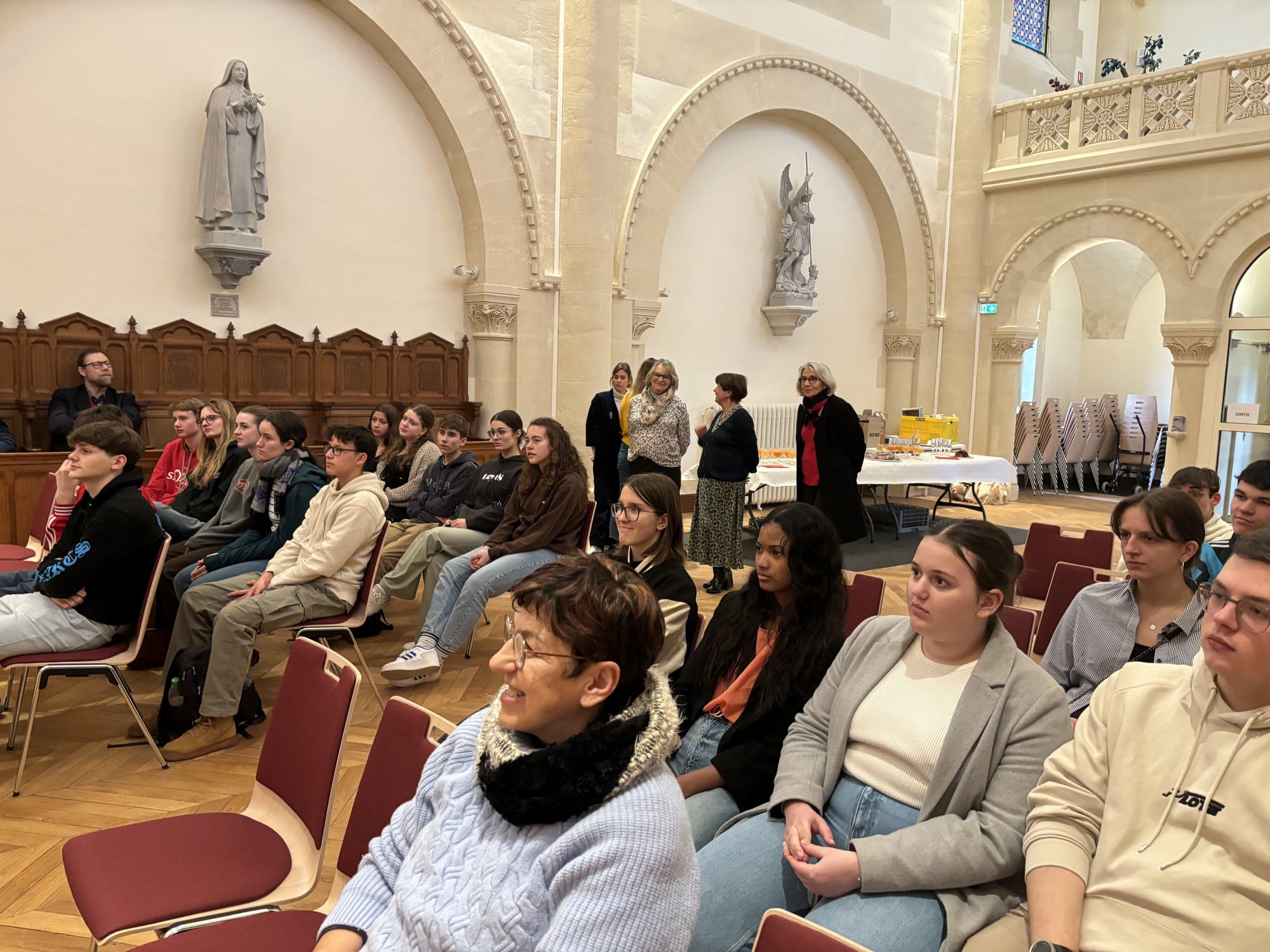 Reception Mr le Maire