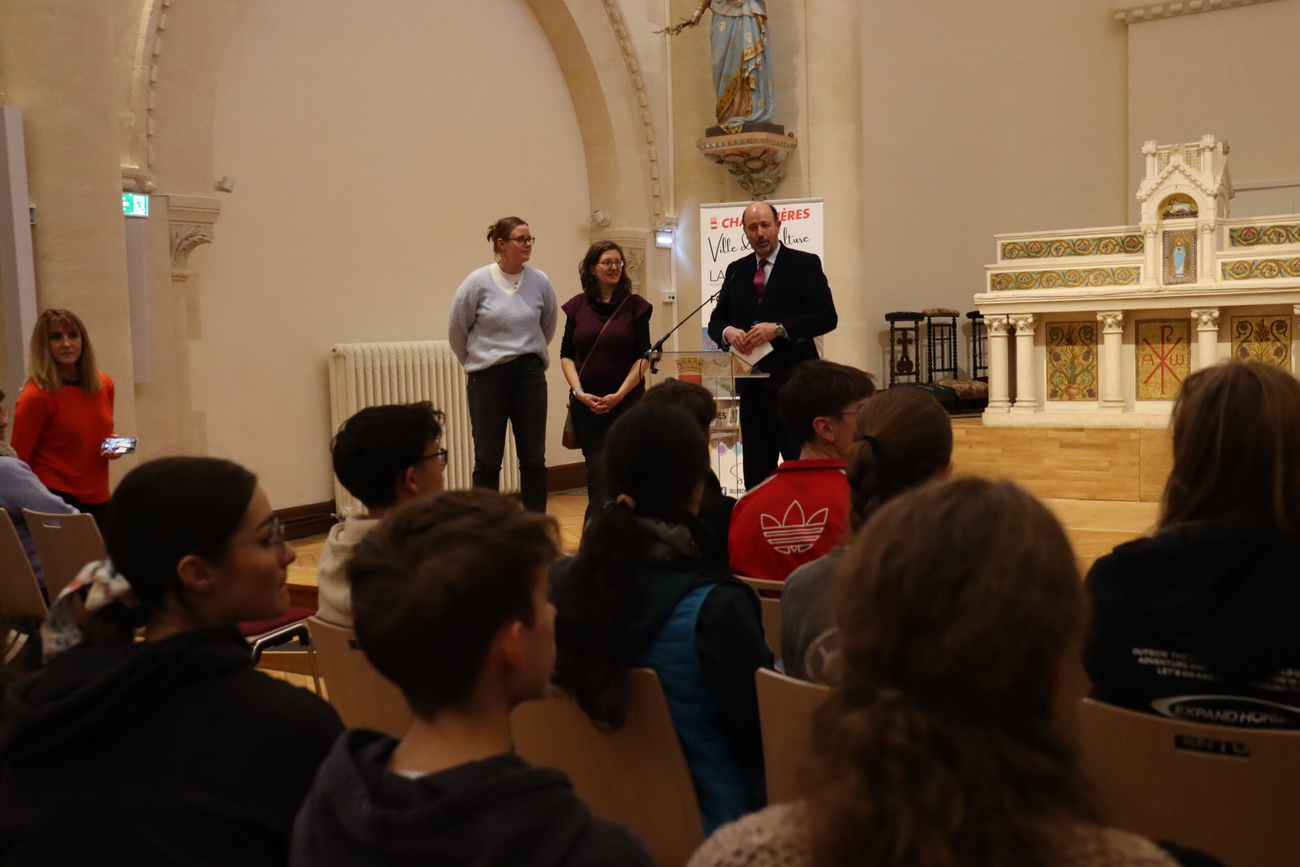 Reception Mr le Maire